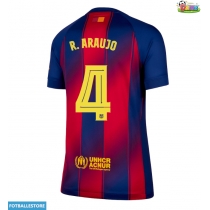 Barcelona Ronald Araujo #4 Hjemmedrakt Dame 2025-26 Kortermet